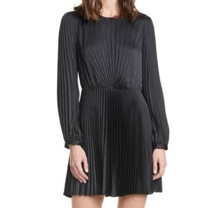 ALC classic black pleated dress